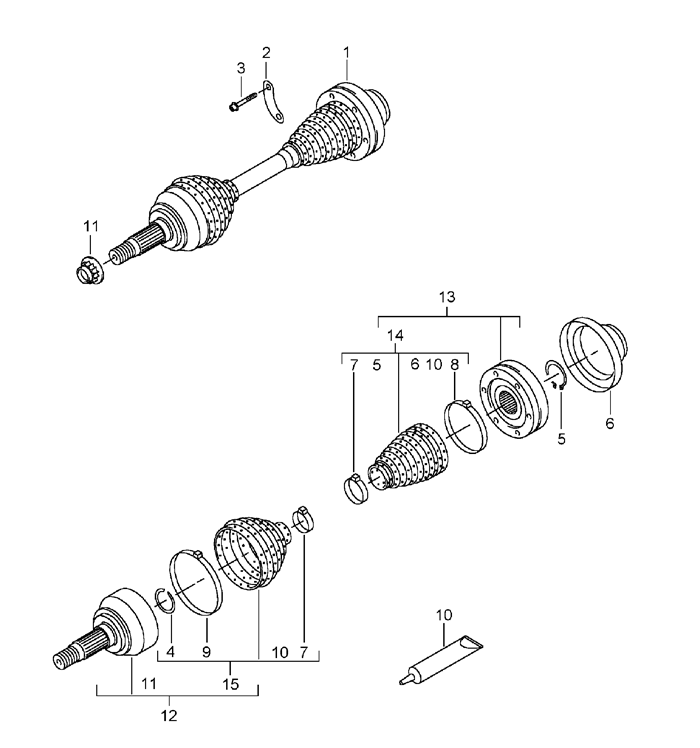 Drive Shaft See Quick Information 14/08