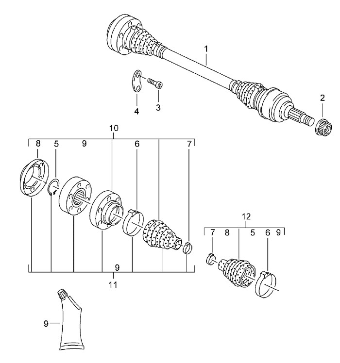 Porsche Cayenne Parts